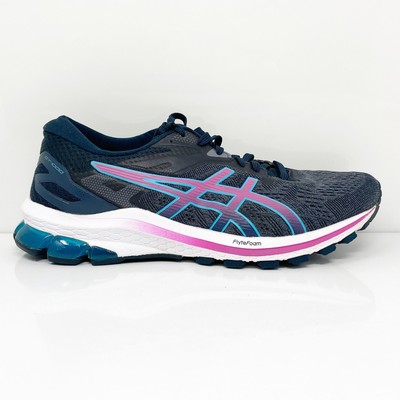 Asics Womens GT 1000 10 1012A878 Синие кроссовки для бега Размер 8.5