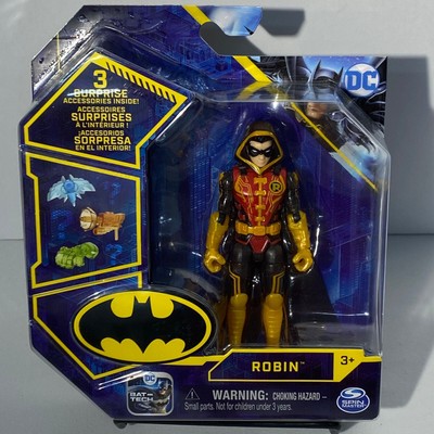 *NIB* DC Comics Spin Master ROBIN w/ HOOD 4''
