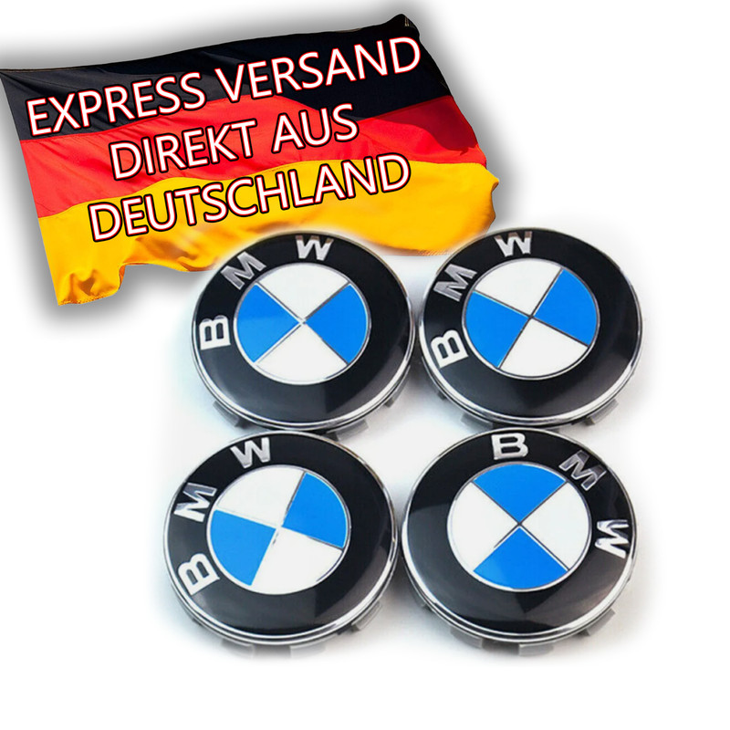 Bmw Nabenabdeckung ! Express Versand Aus Deutschland ! 4mal !68mm (36136783536)