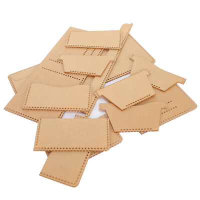 13Pcs Acrylic Wallet Template For DIY Leather Crafts Accessories