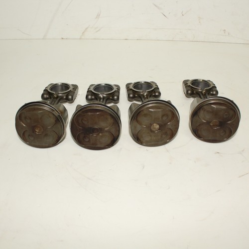 2008 Yamaha FZ6 Engine Motor Block Pistons and Rods 