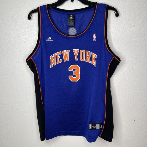 NEWYORK バスケ　MARBURY ステフォンマーブリー　NBA New York Knicks #3 Stephon Marbury NBA 4 Her Basketball