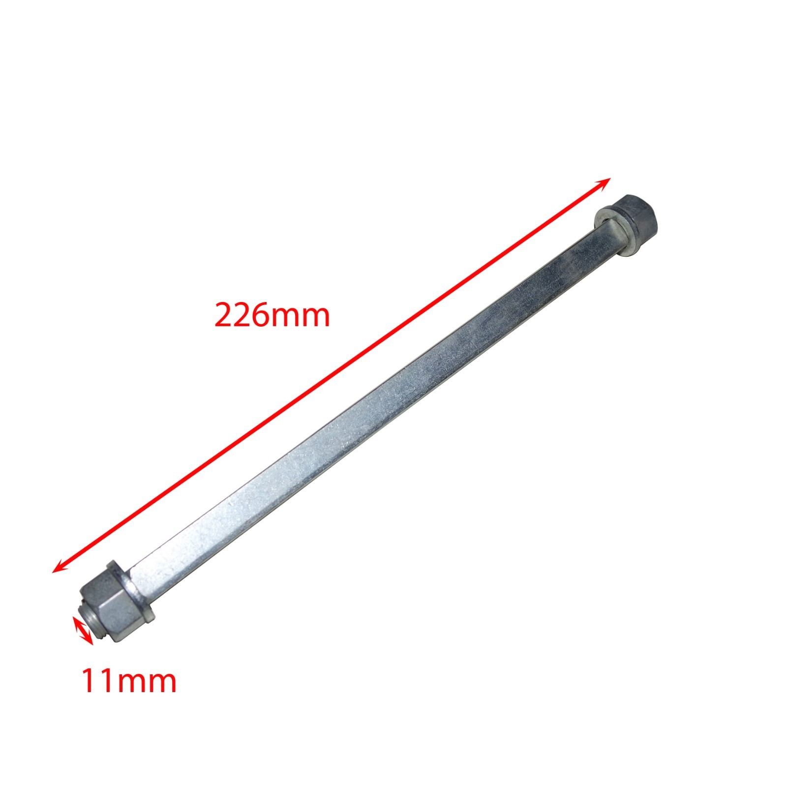 AJS Matchless Footrest Rod 8-7/8" Long 