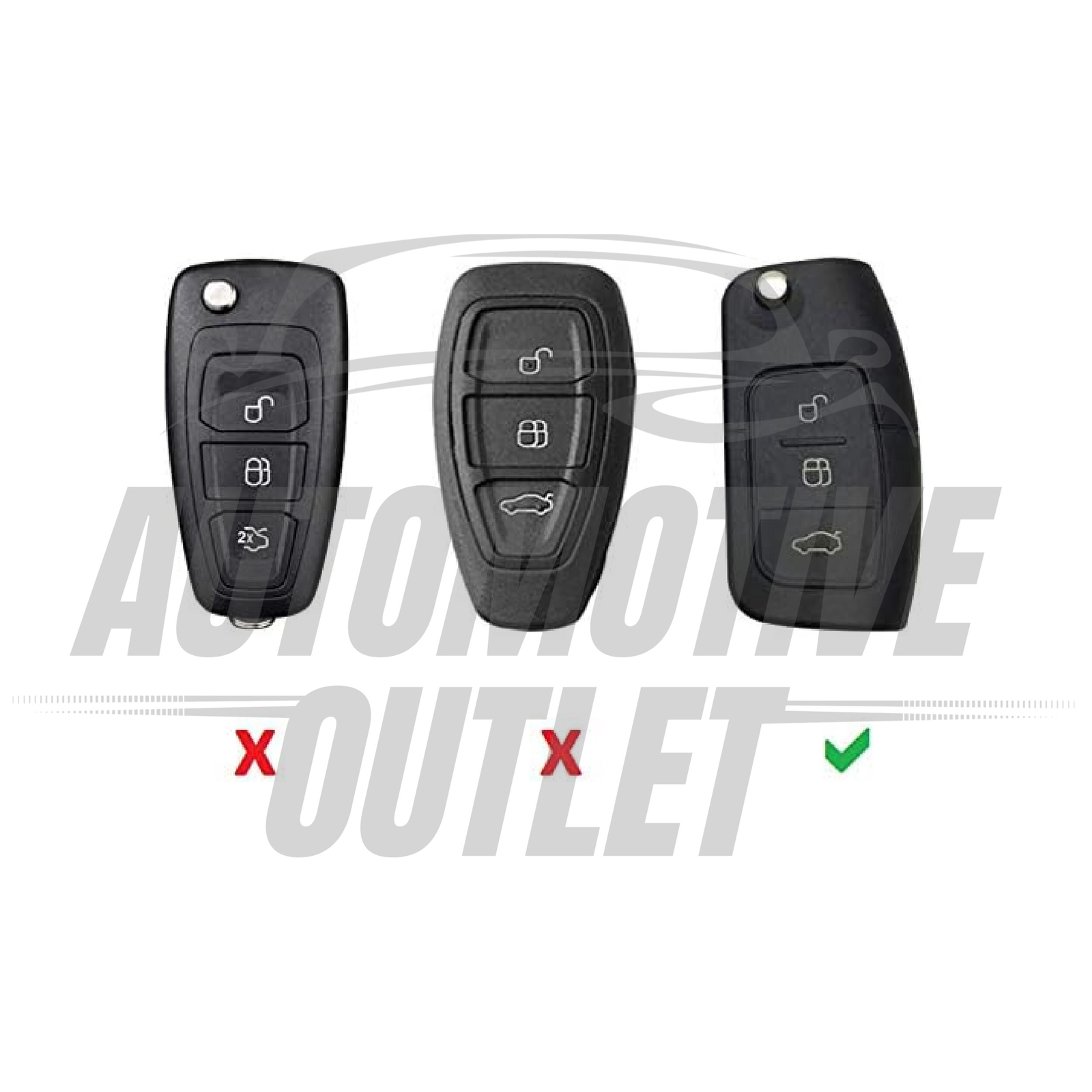 KEY REMOTE FOB COVER FORD CARBON FIBRE RED FOR FORD FIESTA MONDEO FOCUS KA CMAX 7