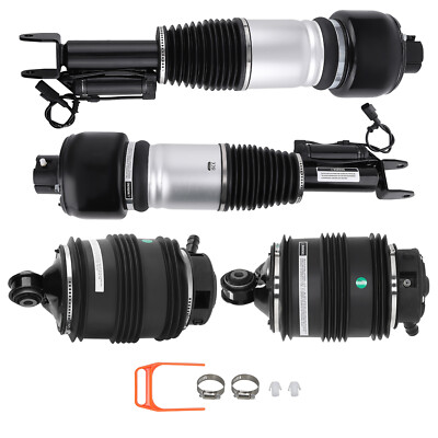 4x Front Rear Air Suspension Shock For Mercedes W211 W219 E500 E350 CLS500