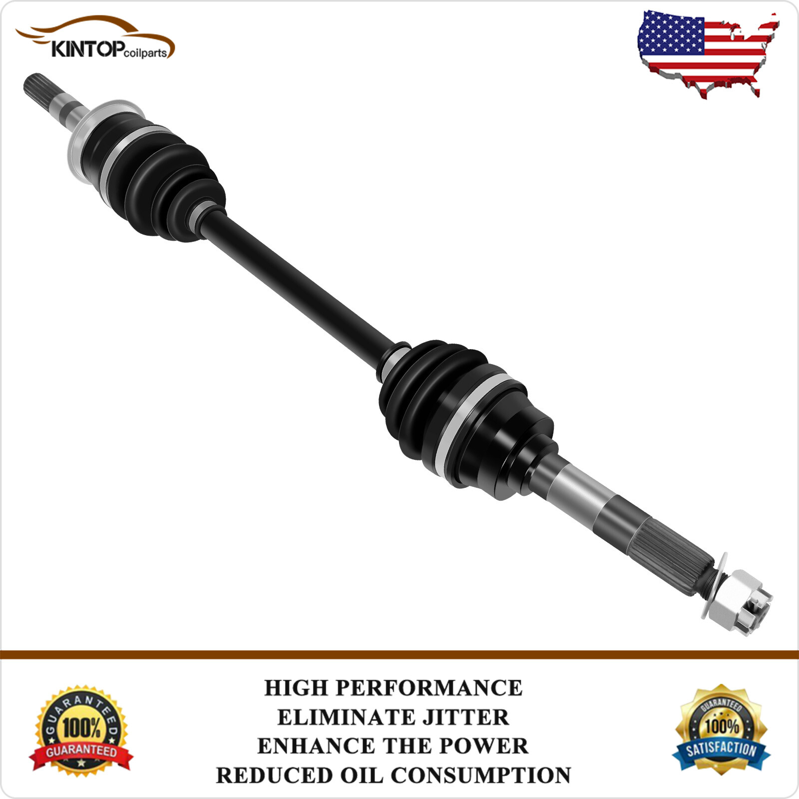 CV Joint Axle Shaft For Kawasaki Mule 2510/3010/4010 4x4 Front