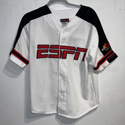 Vintage ESPN Zone Classics 79 Baseball Style Button Up