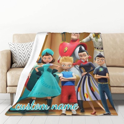 Custom Name Blanket Disney Meet The Robinsons Tapestry Personalized Blankets Bir