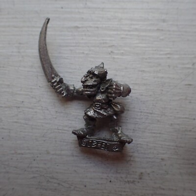 Citadel Warhammer 80s Marauder Goblin Regiment C