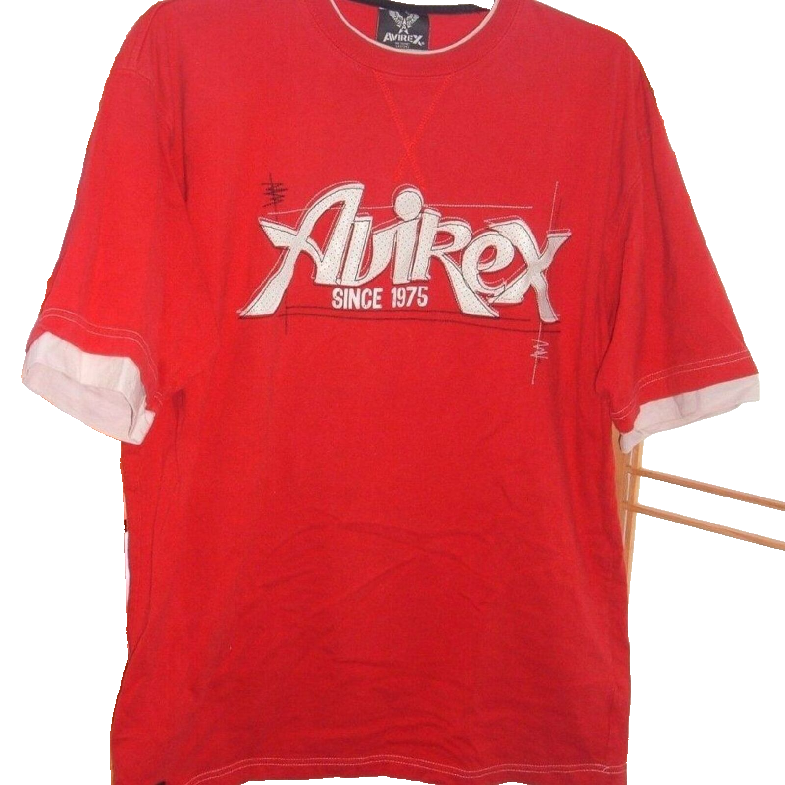 AVIREX アヴィレックス USAFA SQUADRONS EMBROIDERY T-SHIRT USAFA SQUADRONS EMBROIDERY T-SHIRT / 刺繍 半袖Tシャツ
