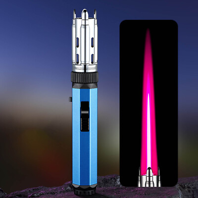 Lightsaber Lighter Torch, Windproof Butane Refillable Metal Gas Lighter NEW US