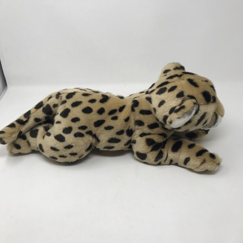 R Us Animal Alley Leopard Cheetah Jaguar Plush Stuffed Cat 16