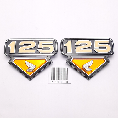Honda CB125 CB 125 CB125S S0 S1 Side Cover Badge Emblem New eBay