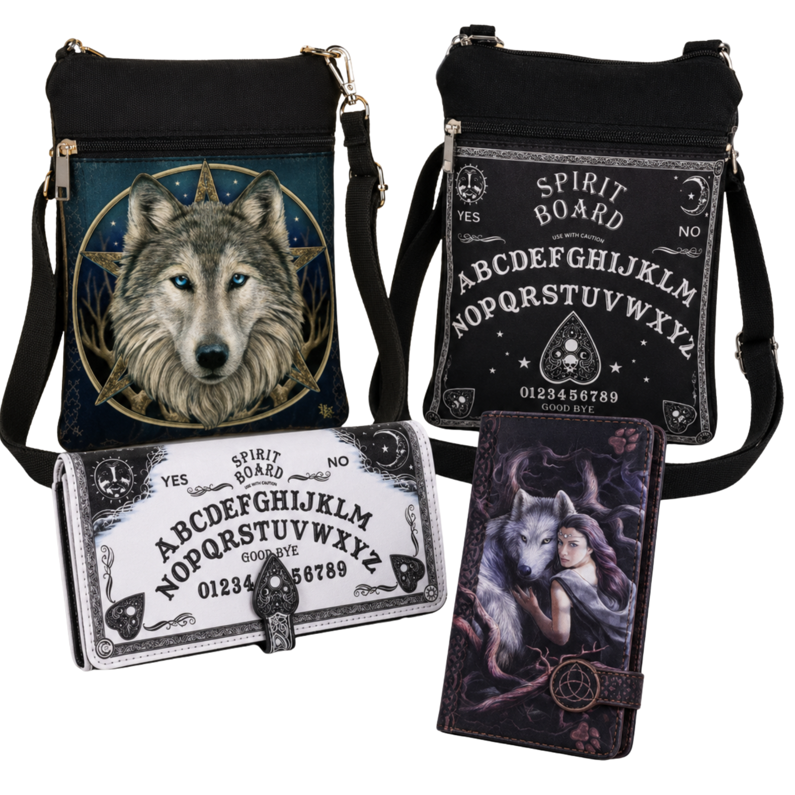 Nemesis Now Spirit Board Bag Purse Gothic Shoulder Bag Witchy Gift Accessory