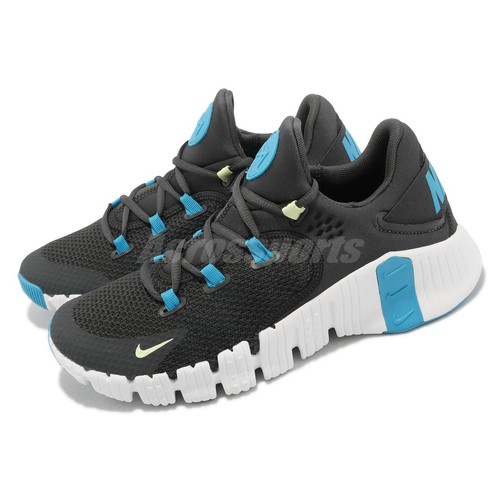 

Мужские кроссовки Nike Free Metcon 4 антрацитовый синий белый CT3886-004, Серый, Free Metcon 4