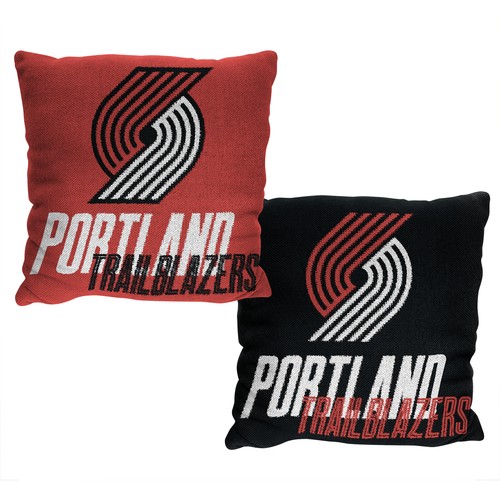 Двусторонняя жаккардовая декоративная подушка Northwest NBA Portland Trail Blazers