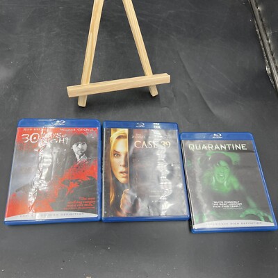 Horror Movie Lot Blu-ray Halloween case 39 30 days of night quarantine