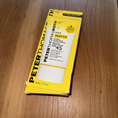 Peter Thomas Roth Max Matte Shine Control Sunscreen SPF 45 1.7 oz