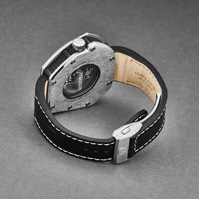 Pre-owned Tonino Lamborghini Men's 'spyderleggero' Skeleton Dial Automatic Watch Tlf-t06-1