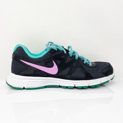 Nike Womens Revolution 2 554900-025 Черные кроссовки для бега Размер 6,5, Черный, Revolution 2