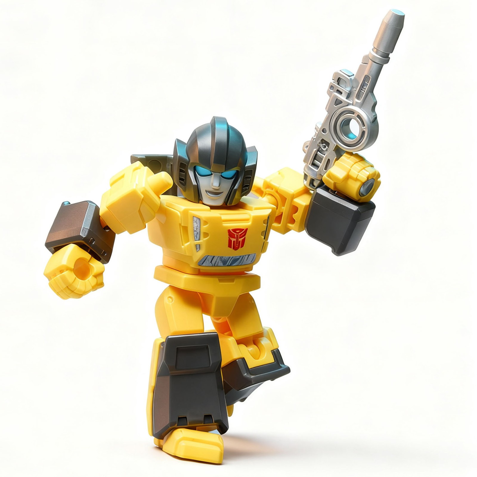 Transformers G1 Blokees Defender Version 05 Sunstreaker Action