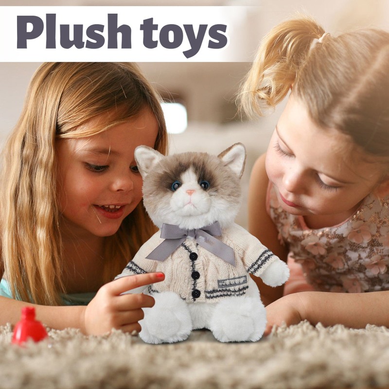 25cm Taylor Swift's Plush Folklore Album Cardigan Plush Cat For