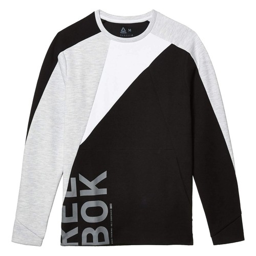 

[EC0991] Мужская толстовка Reebok One Series Training с цветными блоками, Черный