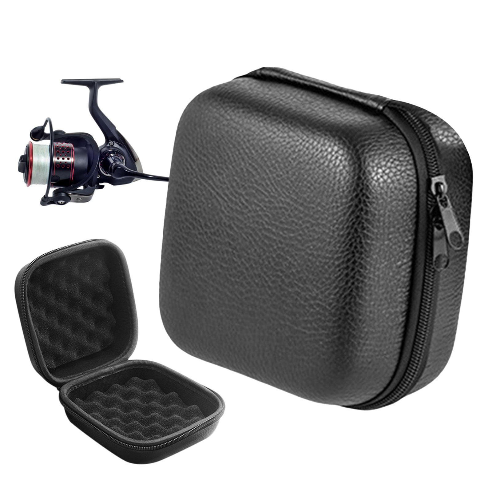 Portable EVA Fishing Reel Bag Reel Protective Case Tackle Storage Bag