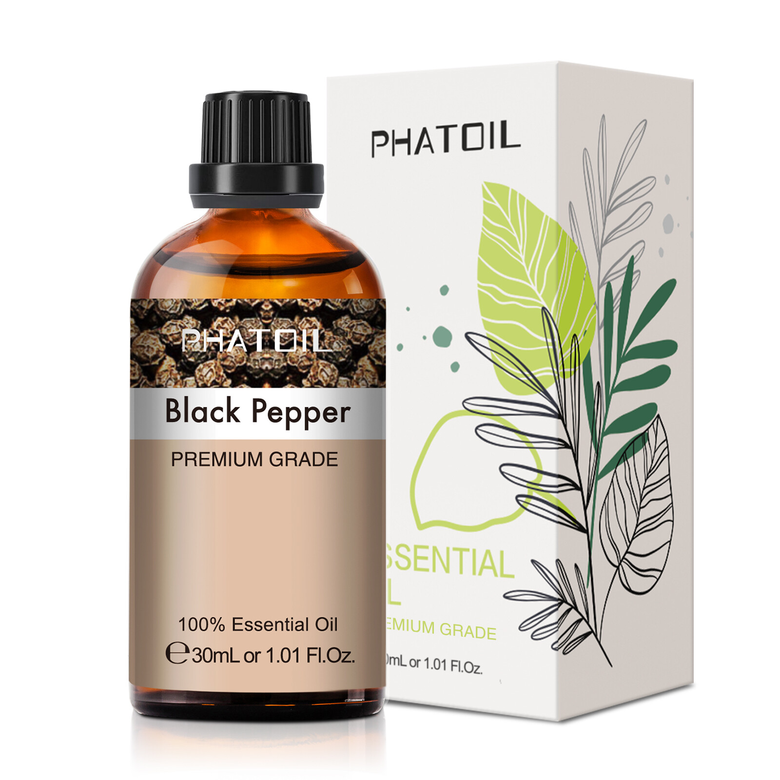 100% Pure and Natural Essential Oils 30 mL (1 oz) -Therapeutic Aromatherapy Oil
