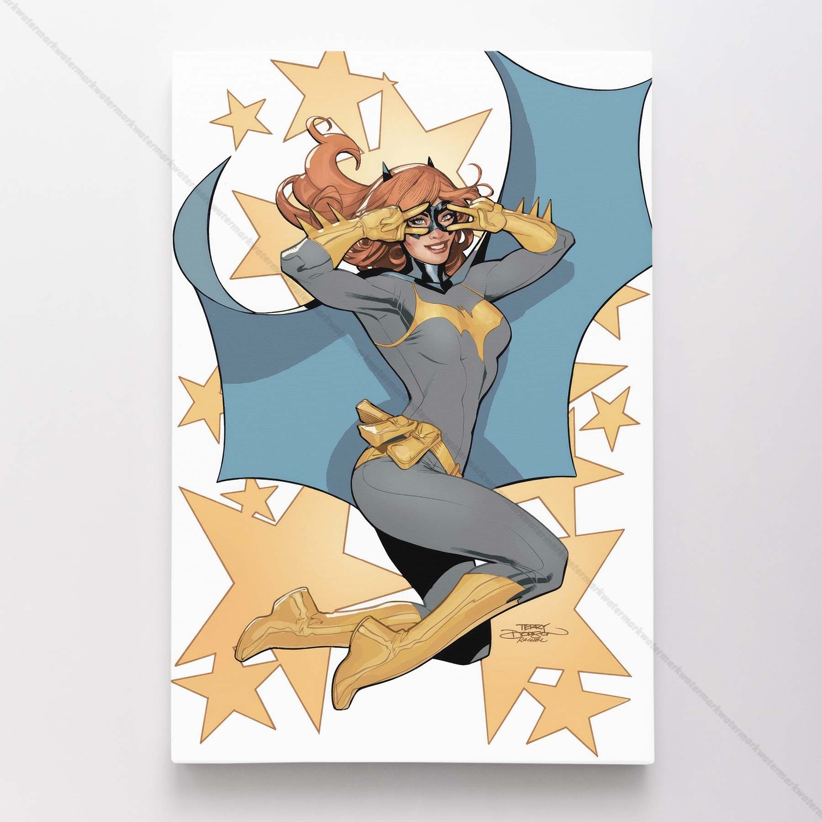 Batgirl Poster Canvas DC Comic Book Cover Art Print #14244