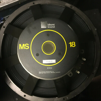 Meyer Sound MS18 subwoofer speaker 一本