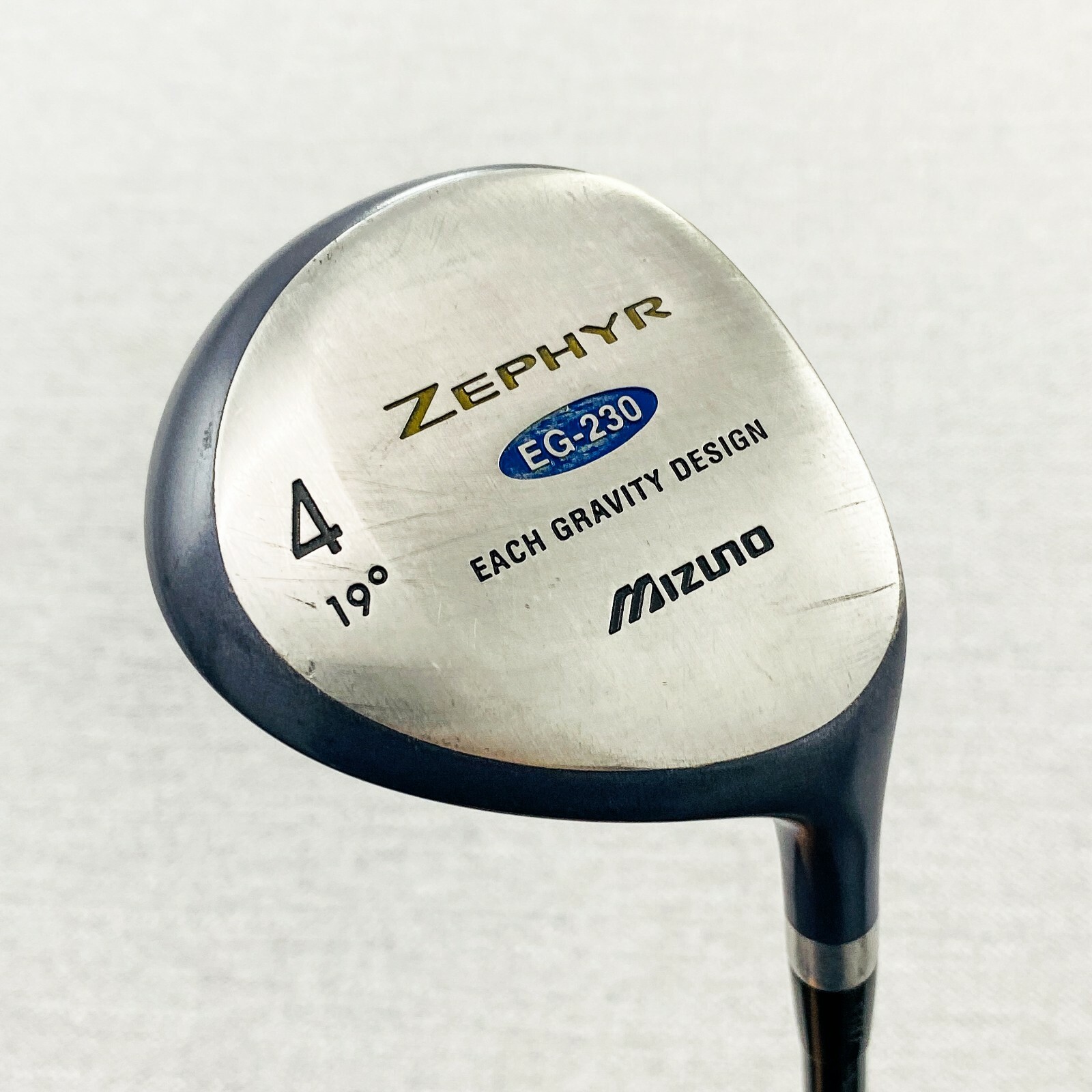 Mizuno Zephyr EG-230 19° 4 Wood Extra Stiff Graphite Shaft Mizuno Grip Mizuno Zephyr EG-230 19° 4 Wood Extra Stiff Graphite Shaft Mizuno Grip