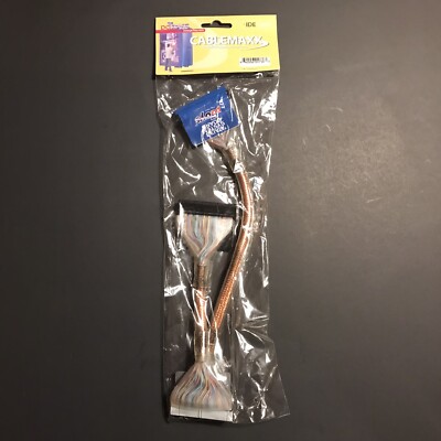 Sleeved ATA133 IDE Cable Copper Cablemaxx 18  2 Device