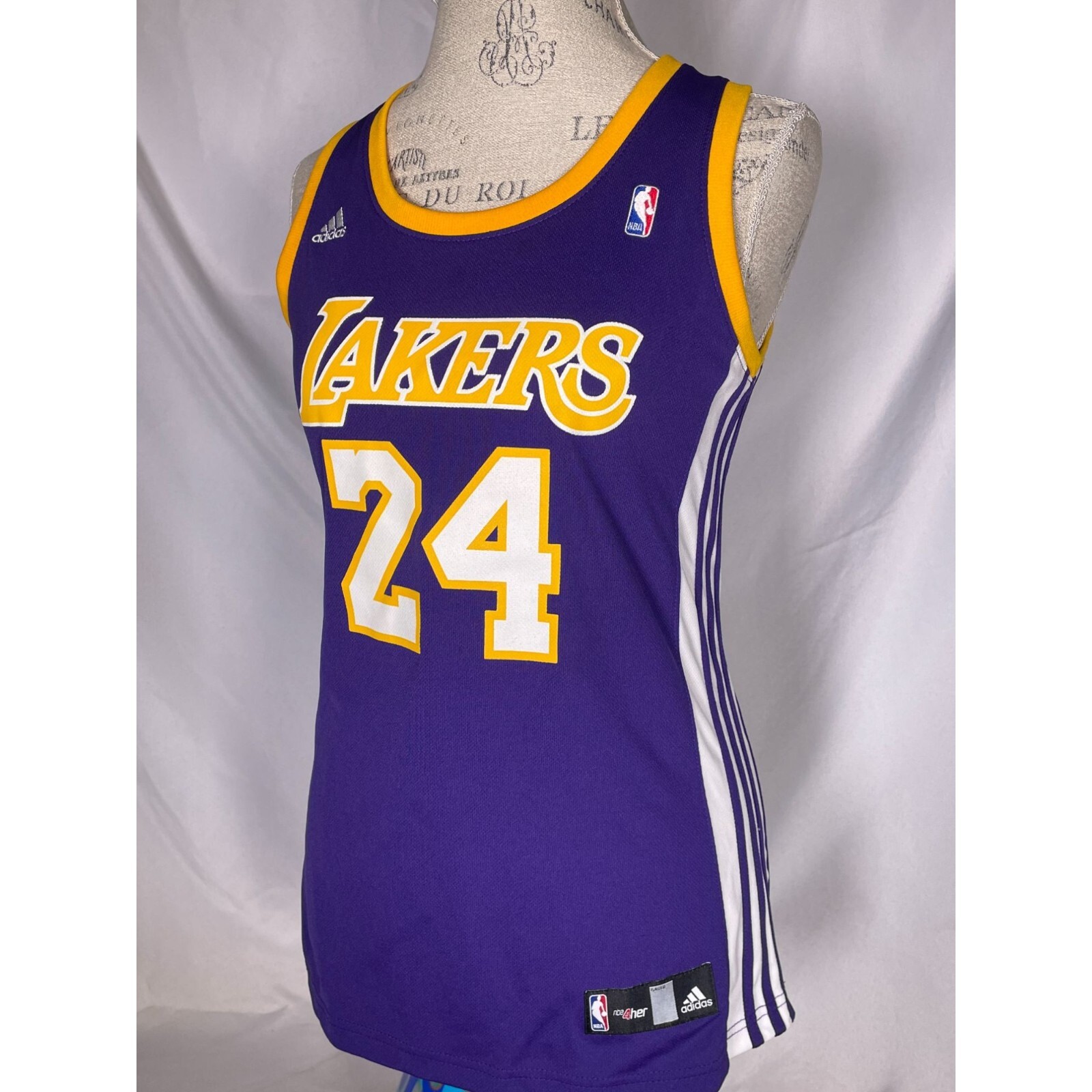 Kobe Bryant #24 Adidas NBA 4Her Purple Los Angeles Lakers Kobe Bryant #24 Adidas NBA 4Her Purple Los Angeles Lakers