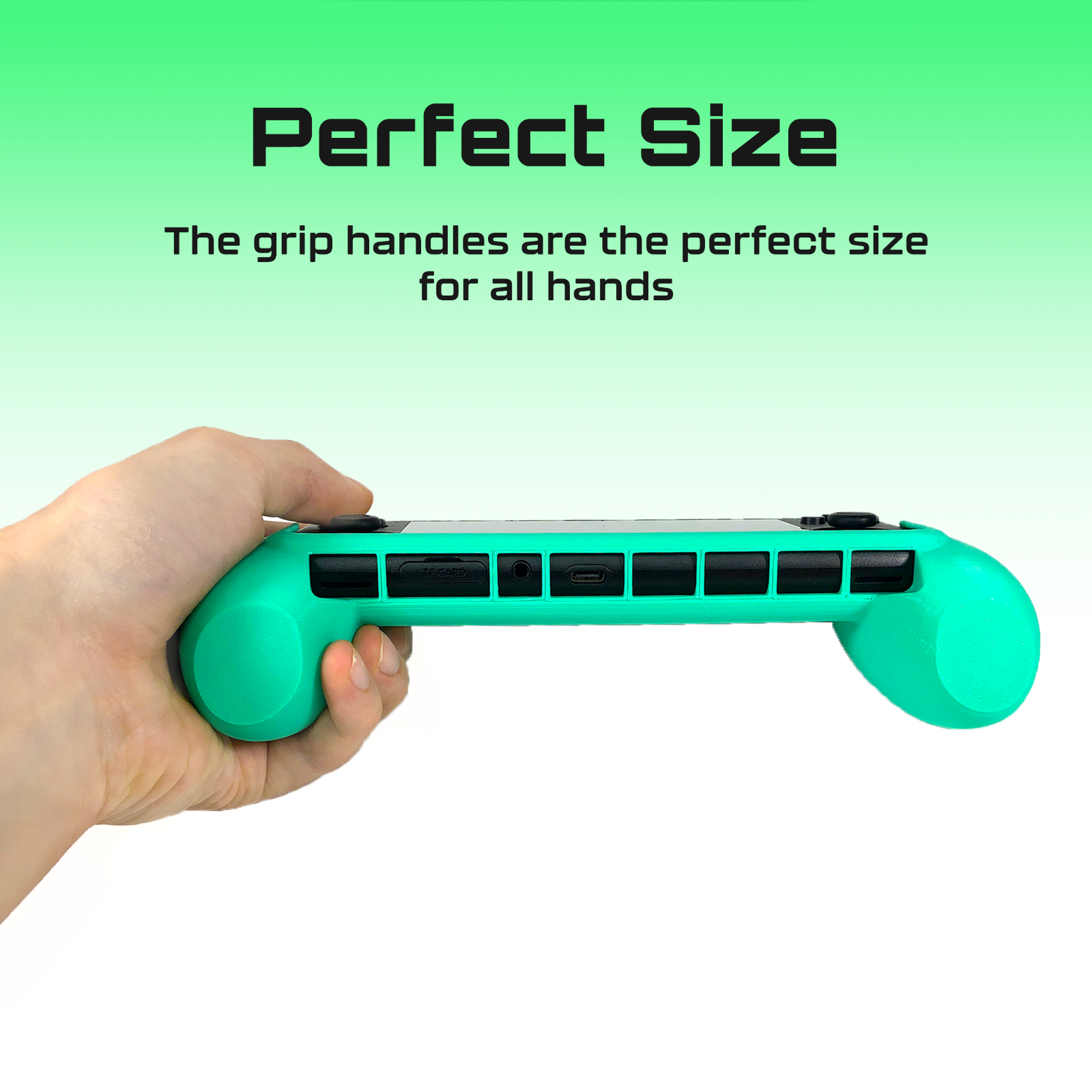 Retroid Pocket 4/4+ Comfort Grip Case 2-in-1 Screen Protector - 3D Printed