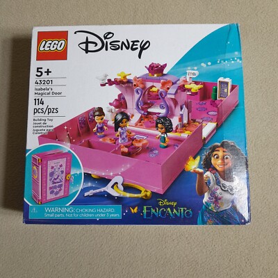 LEGO Disney Encanto Isabela's Magical Door 43201, New In Box. sealed 114 pieces