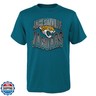 NFL Boys Youth 8-20 Game Day Team Color 3 Pack T-Shirt and Long Sleeve Combo Shirt Set (as1, Alpha, s, Regular, Jacksonville Jaguars)