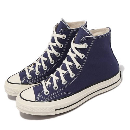 

Converse Chuck 70 HI Waters Blue Мужские повседневные парусиновые туфли унисекс LifeStyle A04589C, Синий, Chuck 70 Hi