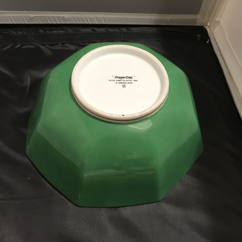 Fitz And Floyd Dragon Crest 9” Bowl