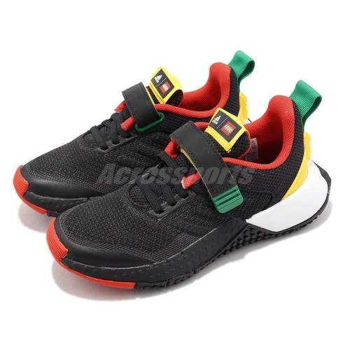 

Adidas LEGO Sport Pro EL K Черный Белый Зеленый Желтый Красный Детский дошкольный HP2114, Lego Sport Pro El K