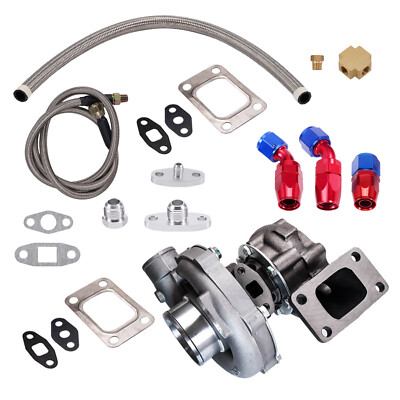 TurboCharger+Oil Line For Nissan Patrol Safari Y60 GR Petrol 4.5L TB45 TB45S