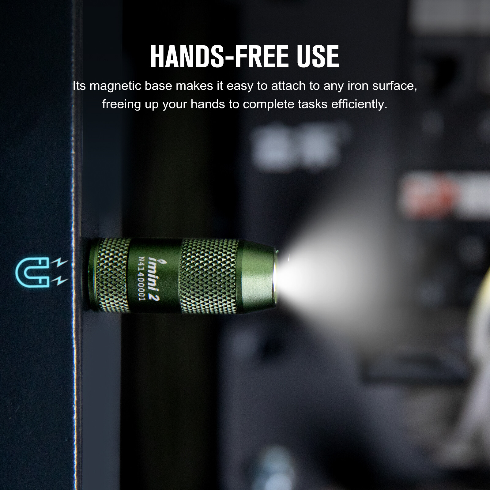 Olight imini 2 50 Lumens Tiny Keychain Flashlight EDC Outdoor Everyday Carry USB