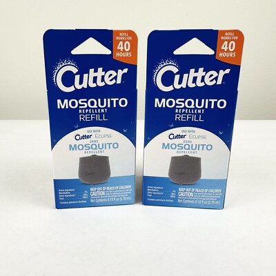 Cutter Mosquito Repellent 40-Hour Refill Use w/ Cutter Eclipse Zone Mosquito X2