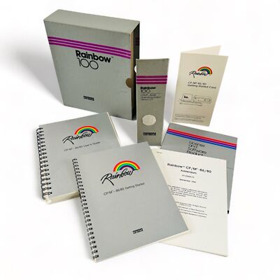 Rainbow 100 CP/M Manual Users Guide 86/80 OS Version 2.0 Set Digital DEC