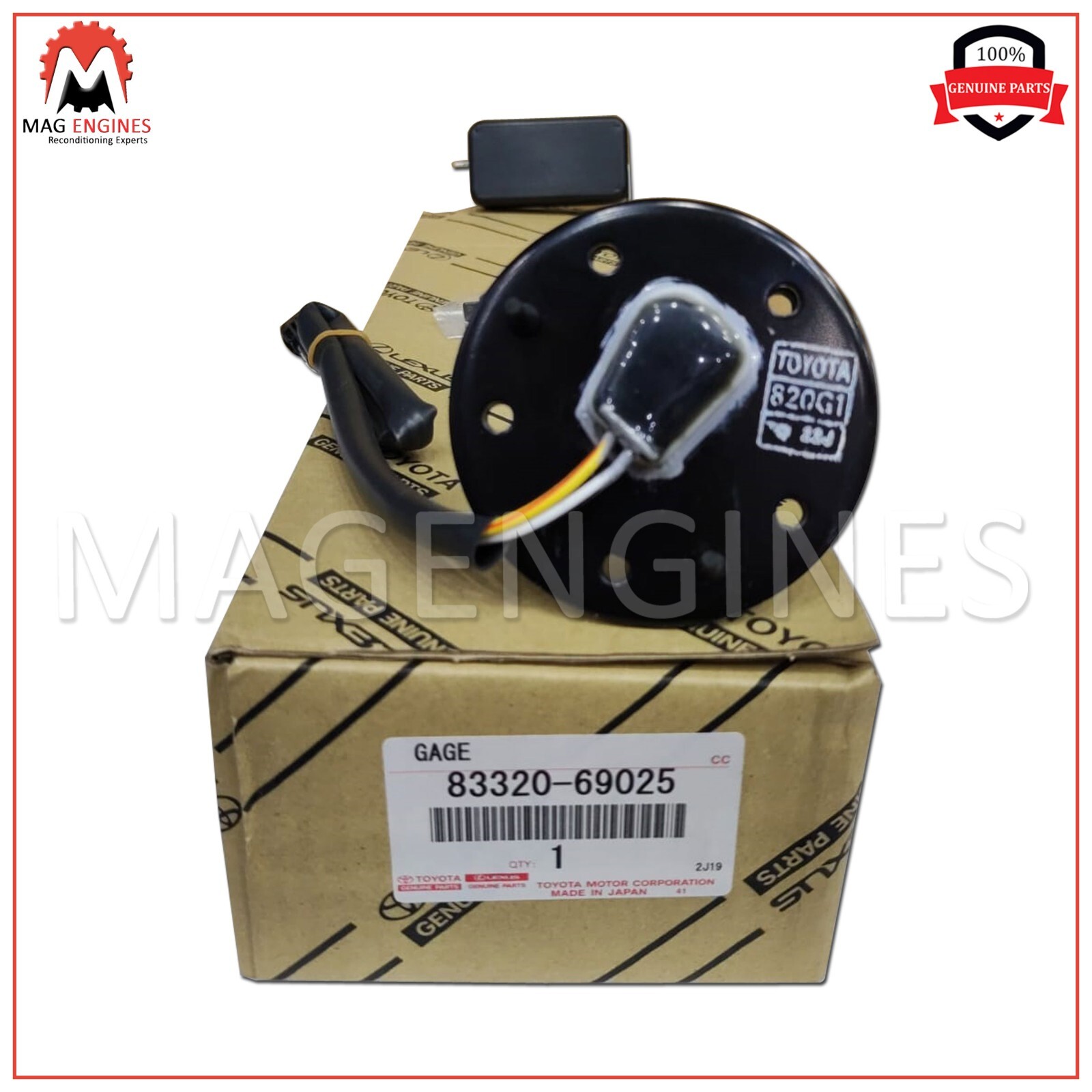 83320-69025 GENUINE OEM FUEL SENDER GAGE ASSY 8332069025 83320-69025 GENUINE OEM FUEL SENDER GAGE ASSY 8332069025