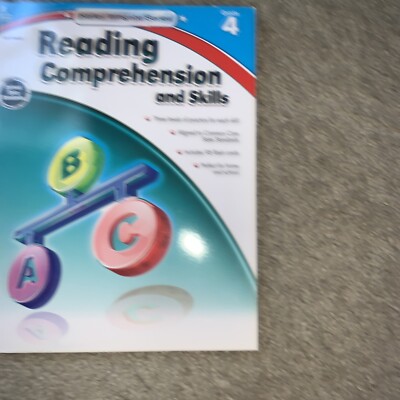 Kelley Wingate Ser.: Reading Comprehension and Skills, Grade 4 by Carson-Dellosa
