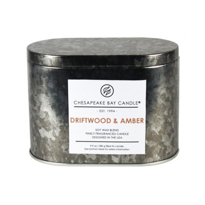 UPC 754870184819 product image for Chesapeake Bay Candle Heritage Collection Double Wick Tin Candle, Driftwood & | upcitemdb.com