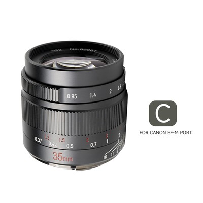 7artisans 35mm F0.95 Large Aperture Lens For Fuji X M4/3 Sony E Canon EOS Nikon