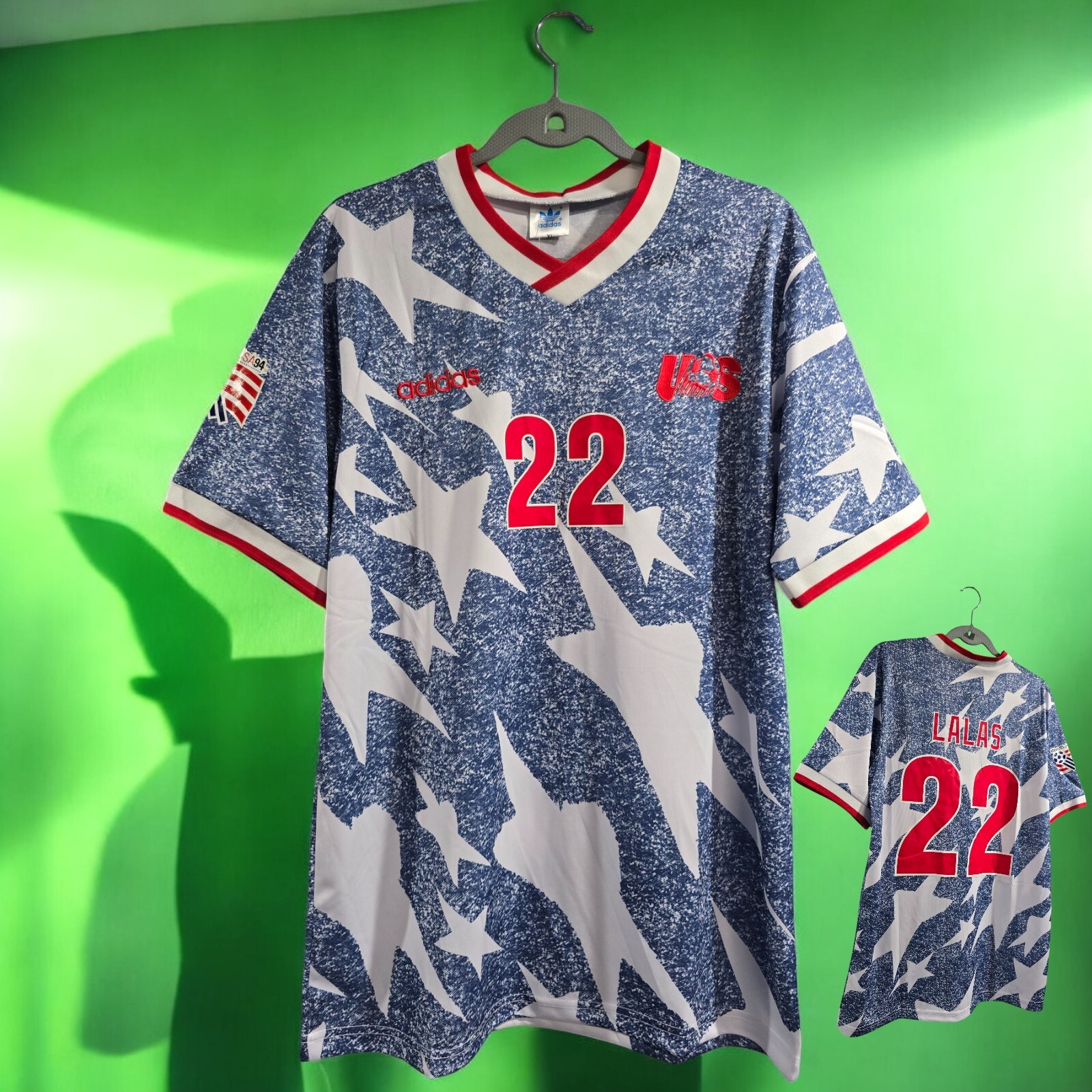 National Team USA Away - World Cup 1994 - Soccer - LALAS