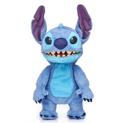 Wow!Stuff: Disney - Real FX Stitch Puppet, Animatronic, Blue, Kids Ages 6+